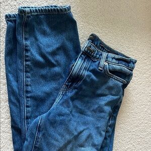 Classic High Rise Barrel Denim Jeans